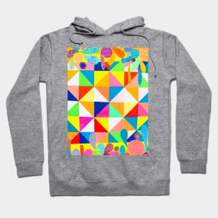 Floral Geometry Hoodie